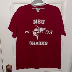 NSU Sharks Short Sleeve Tshirt